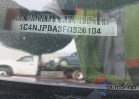 2015 Jeep Patriot Altitude Edition z USA, uszkodzony, nr VIN 1C4NJPBA3FD326104